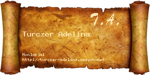 Turczer Adelina névjegykártya